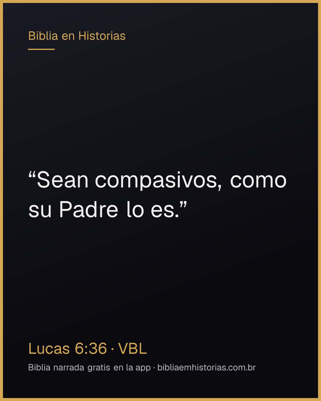 Imagen del versículo Lucas 6:36 para compartir