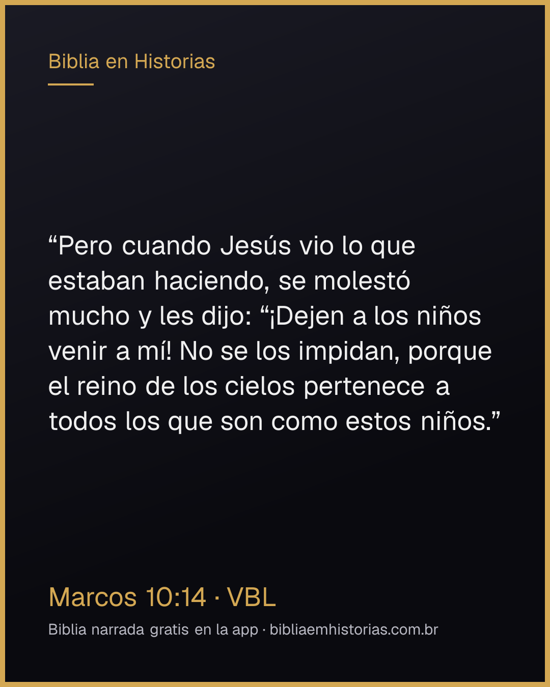 Imagen del versículo Marcos 10:14 para compartir