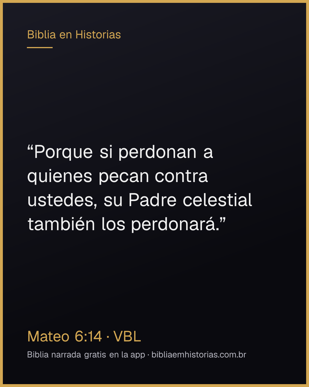 Imagen del versículo Mateo 6:14 para compartir