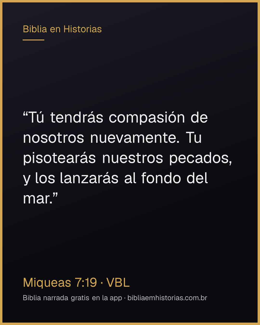 Imagen del versículo Miqueas 7:19 para compartir