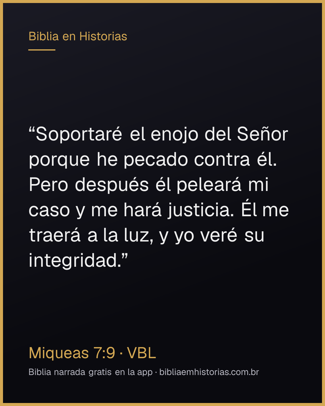 Imagen del versículo Miqueas 7:9 para compartir