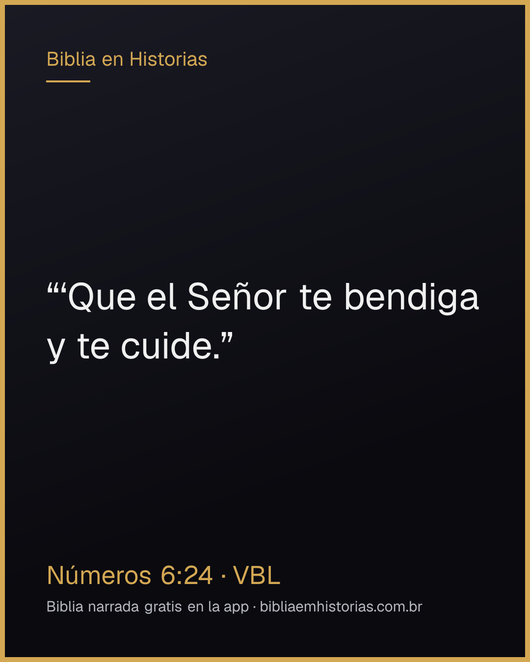 Imagen del versículo Números 6:24 para compartir