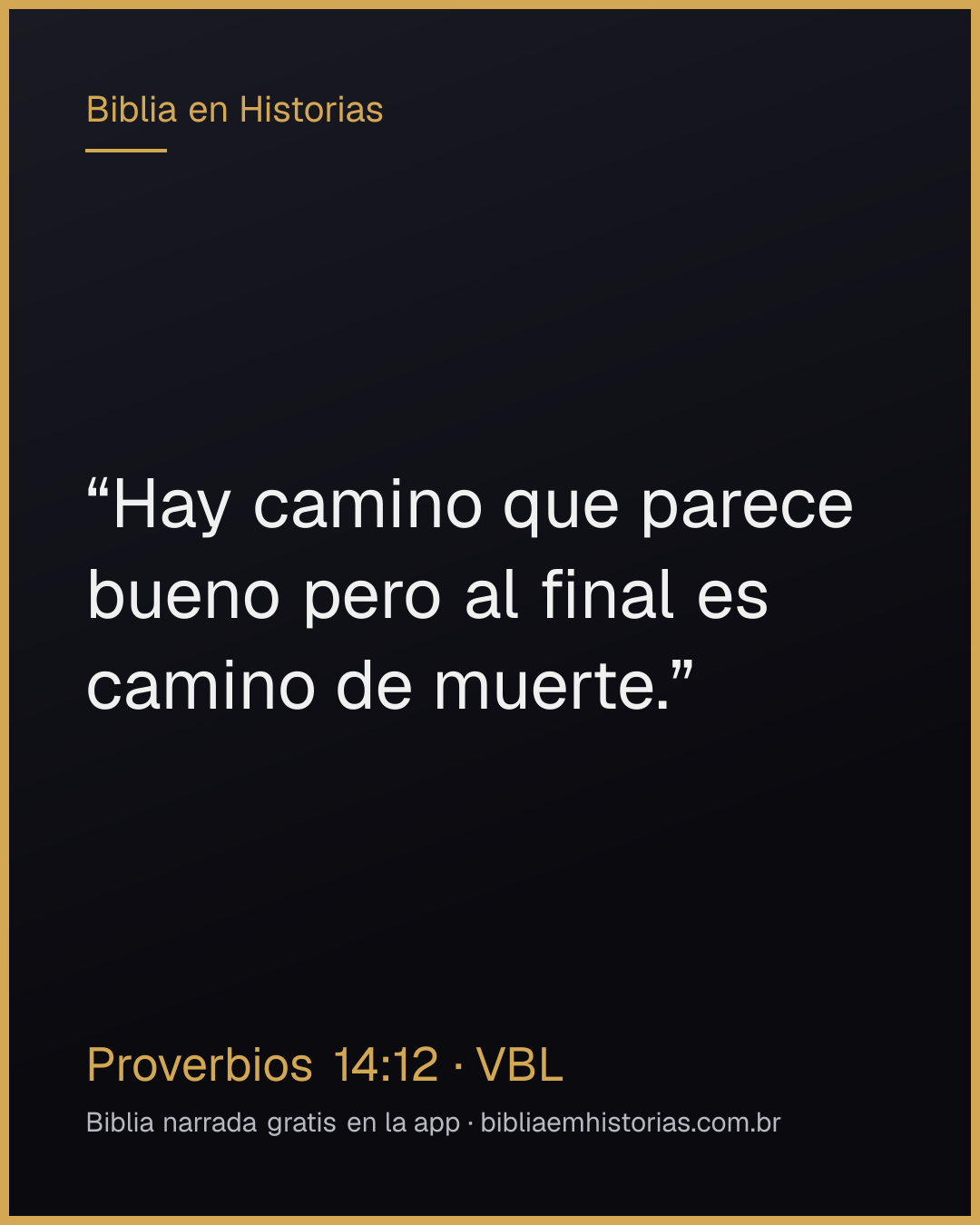 Imagen del versículo Proverbios 14:12 para compartir