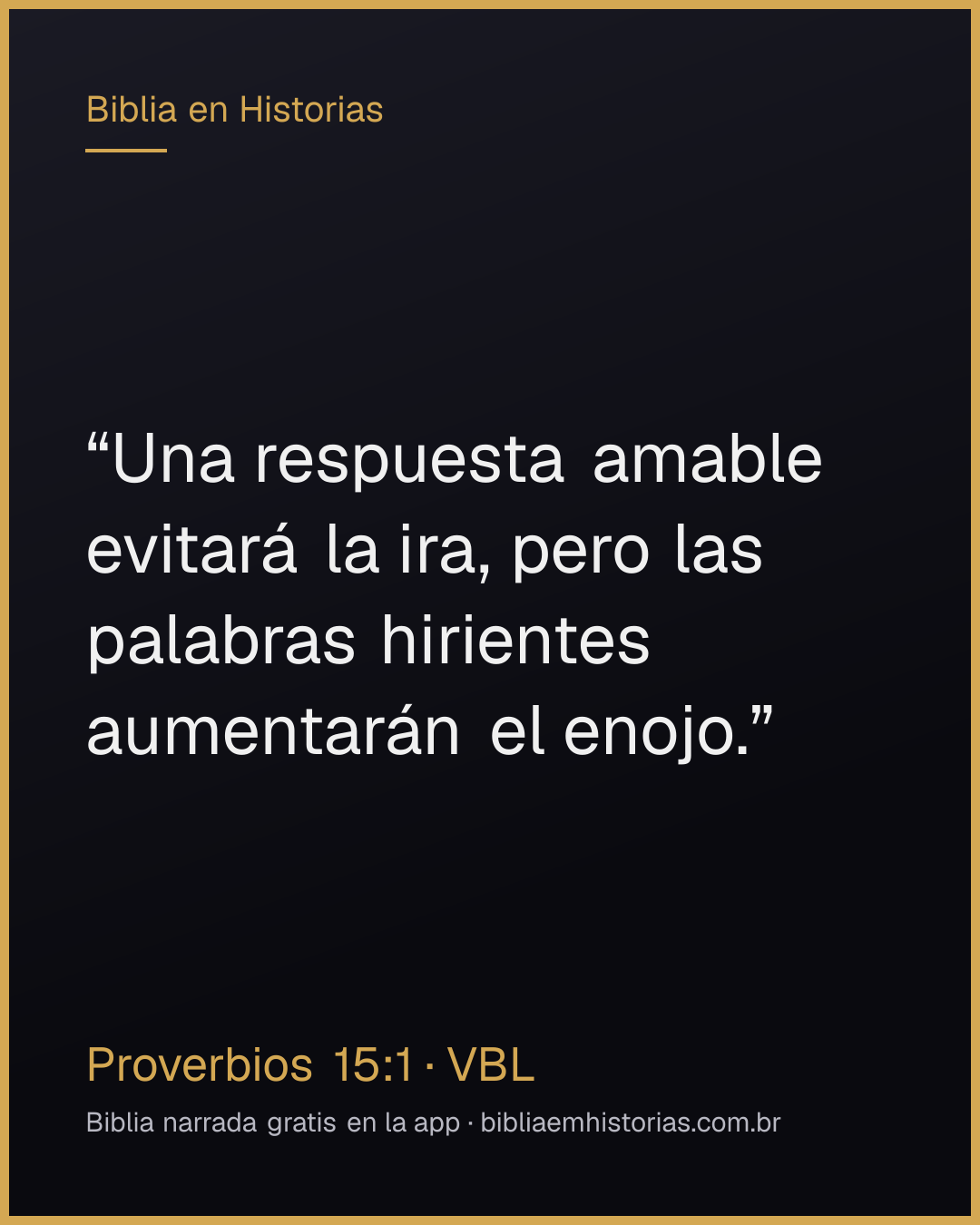 Imagen del versículo Proverbios 15:1 para compartir
