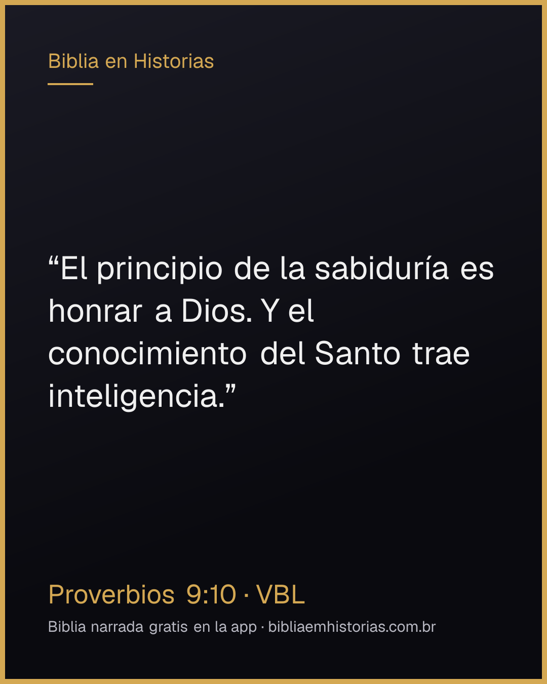 Imagen del versículo Proverbios 9:10 para compartir