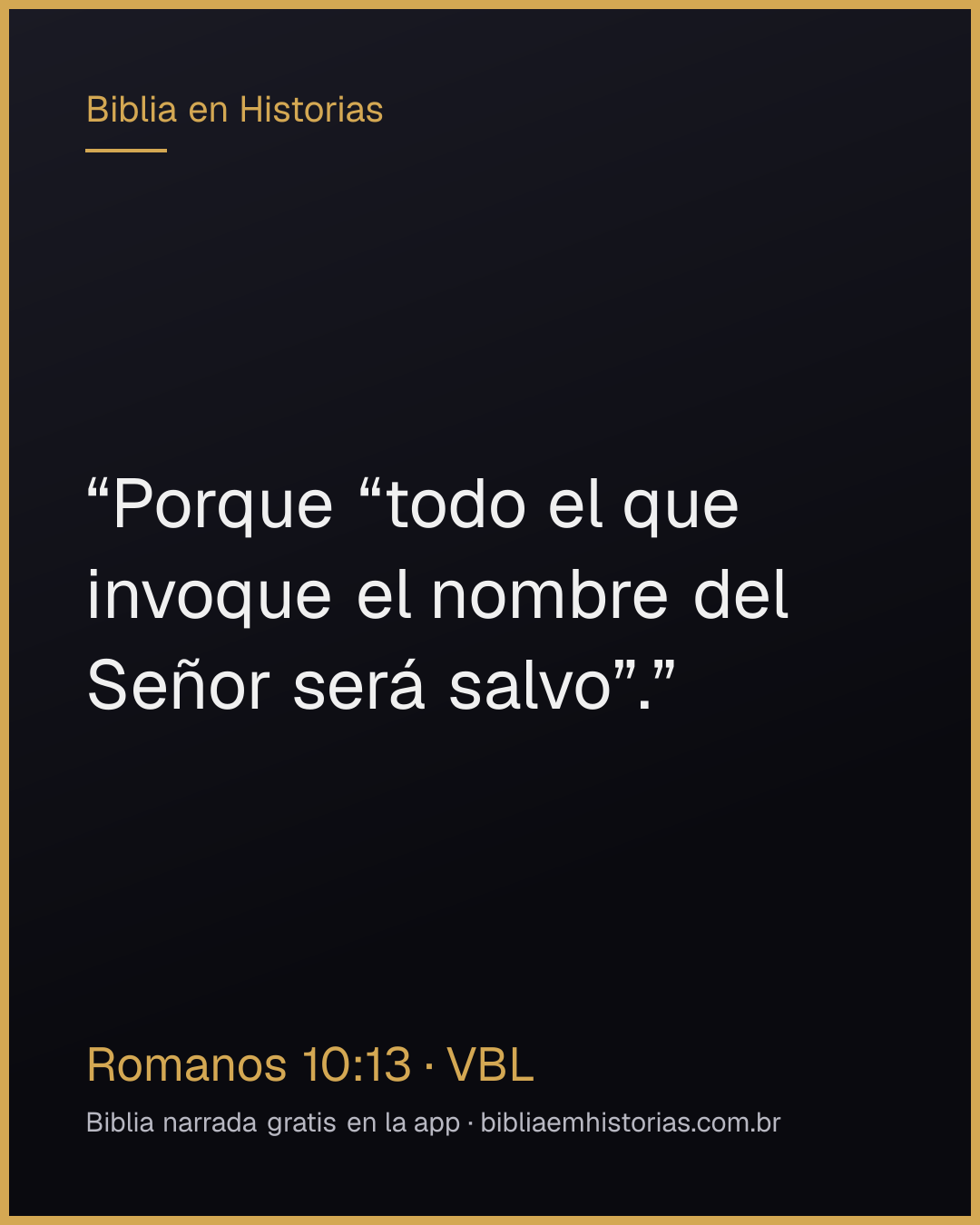 Imagen del versículo Romanos 10:13 para compartir