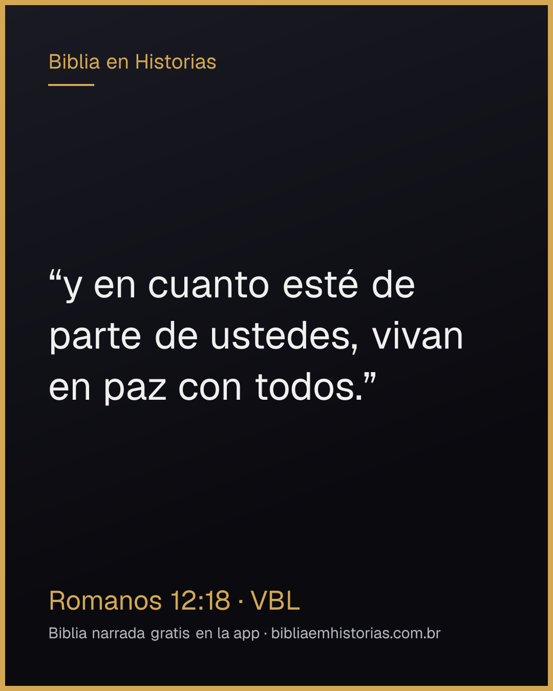 Imagen del versículo Romanos 12:18 para compartir