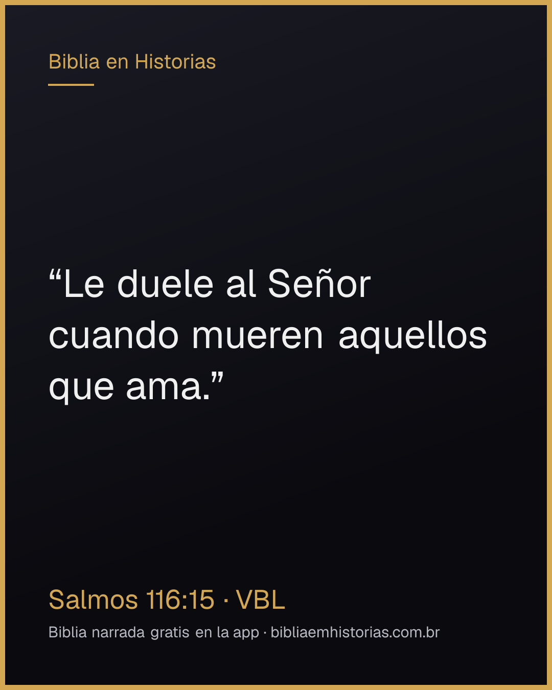 Imagen del versículo Salmos 116:15 para compartir