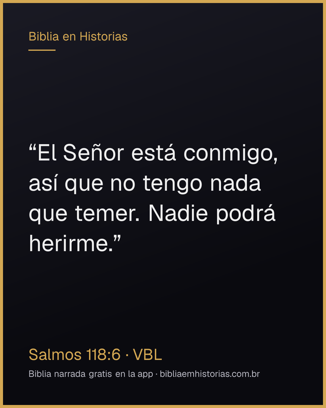 Imagen del versículo Salmos 118:6 para compartir