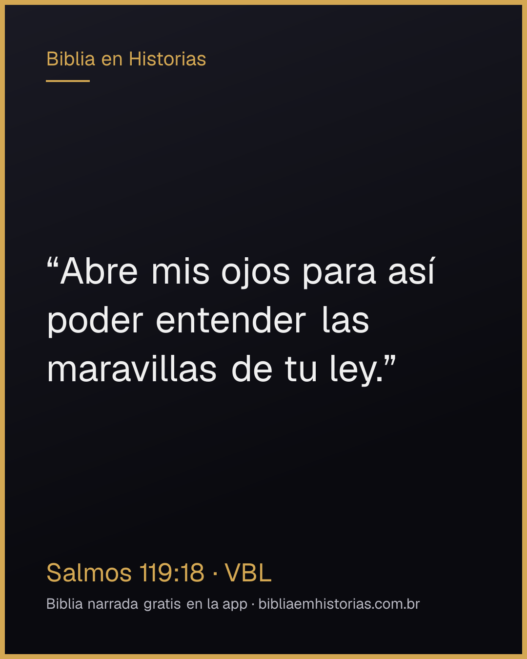 Imagen del versículo Salmos 119:18 para compartir