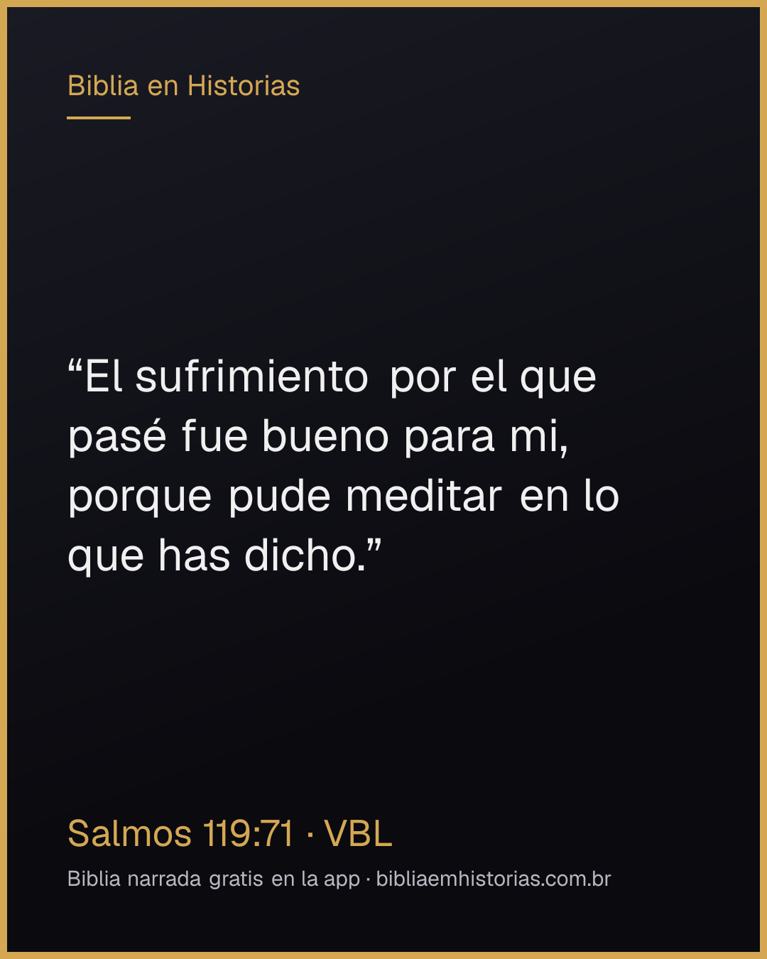 Imagen del versículo Salmos 119:71 para compartir