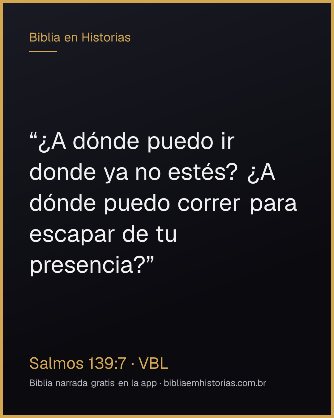Imagen del versículo Salmos 139:7 para compartir