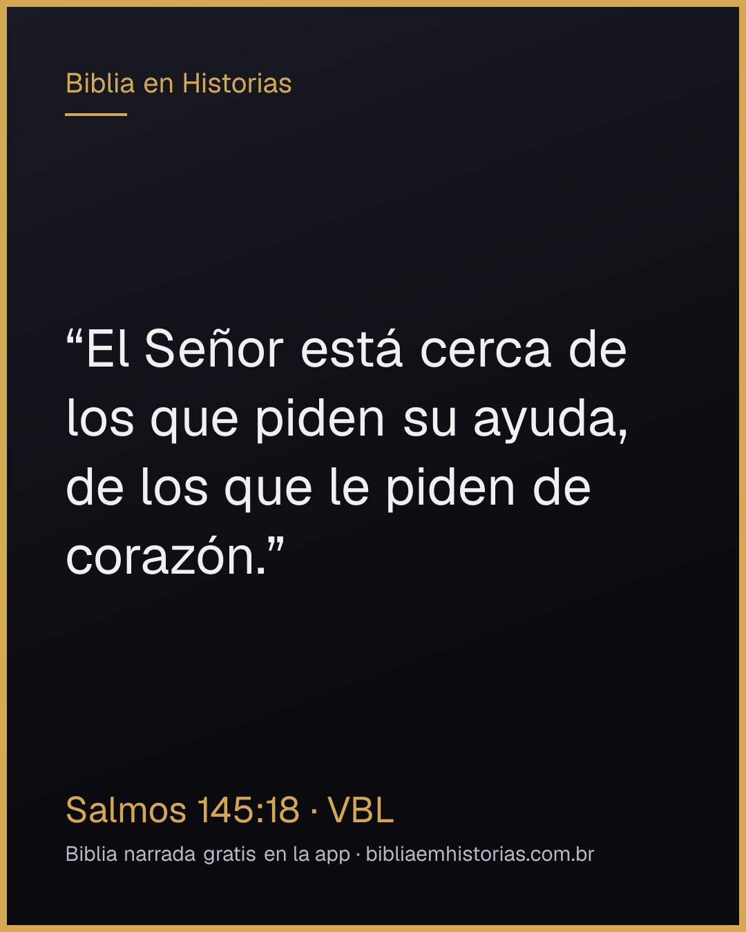 Imagen del versículo Salmos 145:18 para compartir