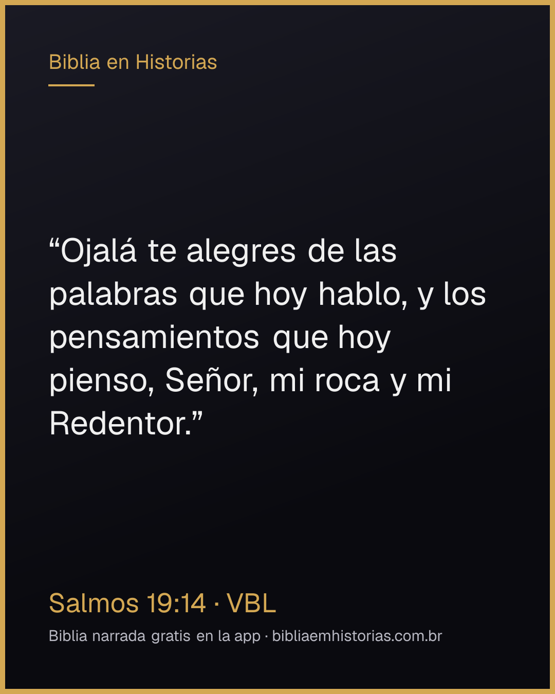 Imagen del versículo Salmos 19:14 para compartir