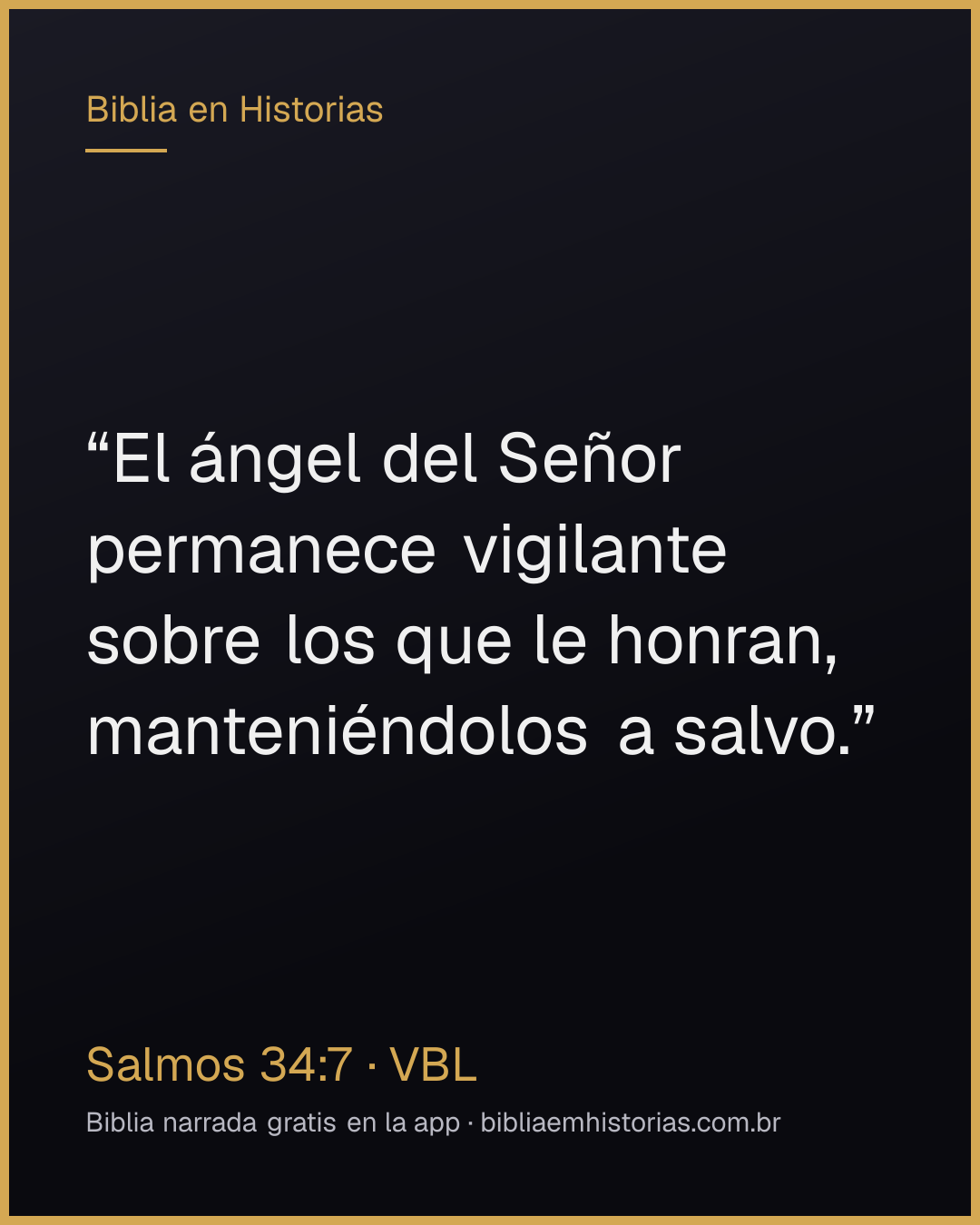 Imagen del versículo Salmos 34:7 para compartir