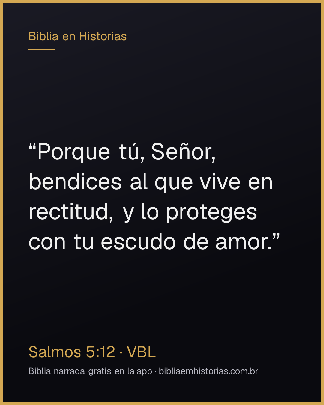 Imagen del versículo Salmos 5:12 para compartir