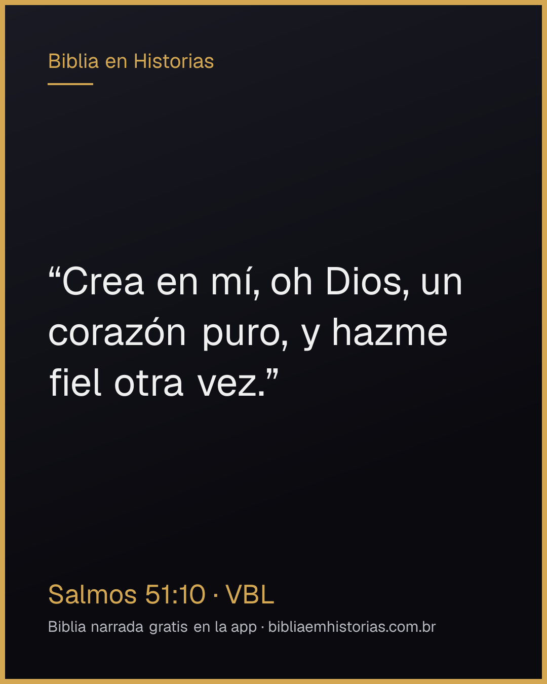 Imagen del versículo Salmos 51:10 para compartir