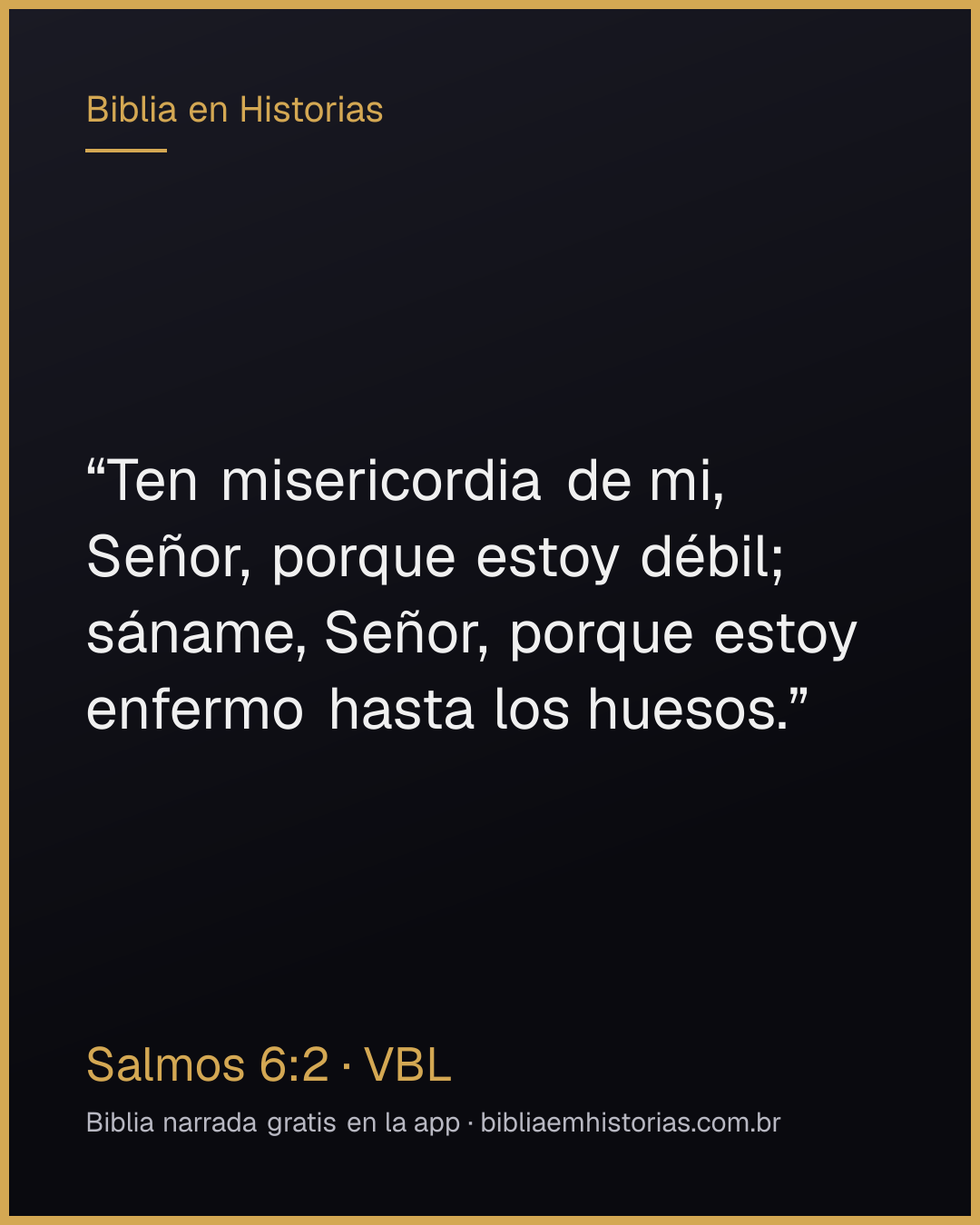 Imagen del versículo Salmos 6:2 para compartir