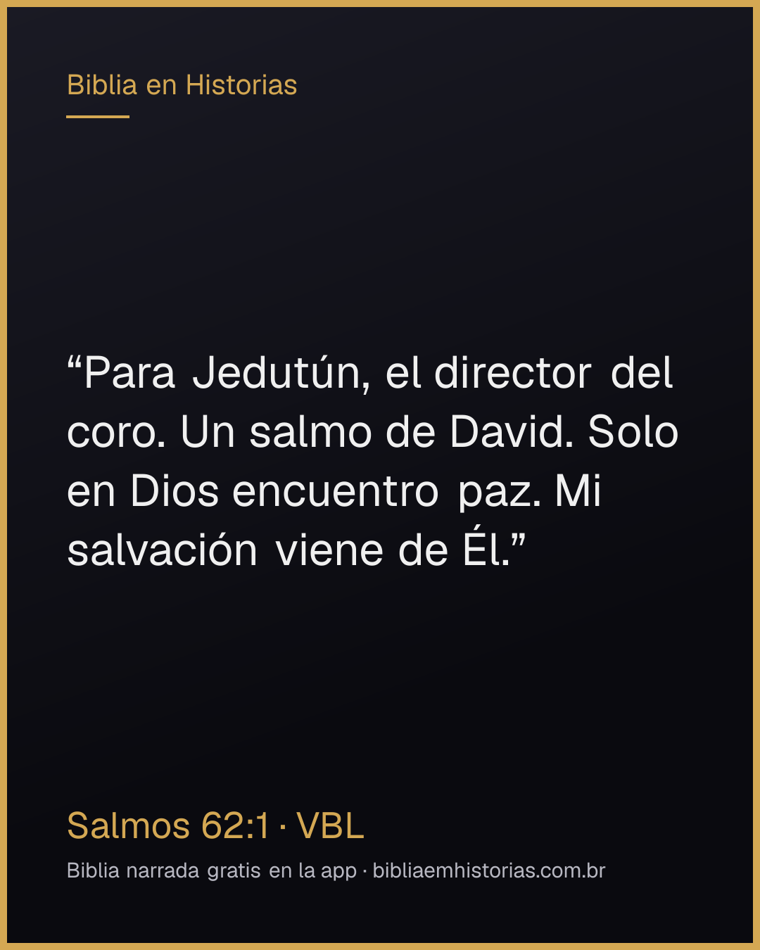 Imagen del versículo Salmos 62:1 para compartir