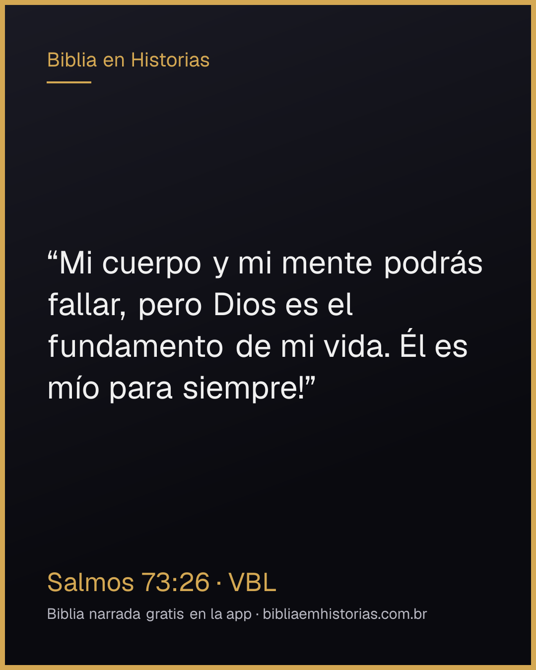 Imagen del versículo Salmos 73:26 para compartir