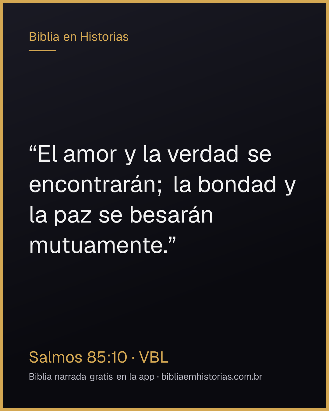 Imagen del versículo Salmos 85:10 para compartir
