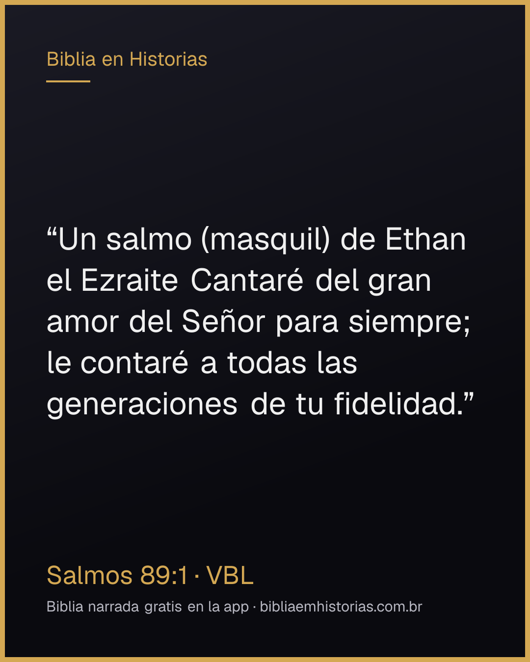 Imagen del versículo Salmos 89:1 para compartir