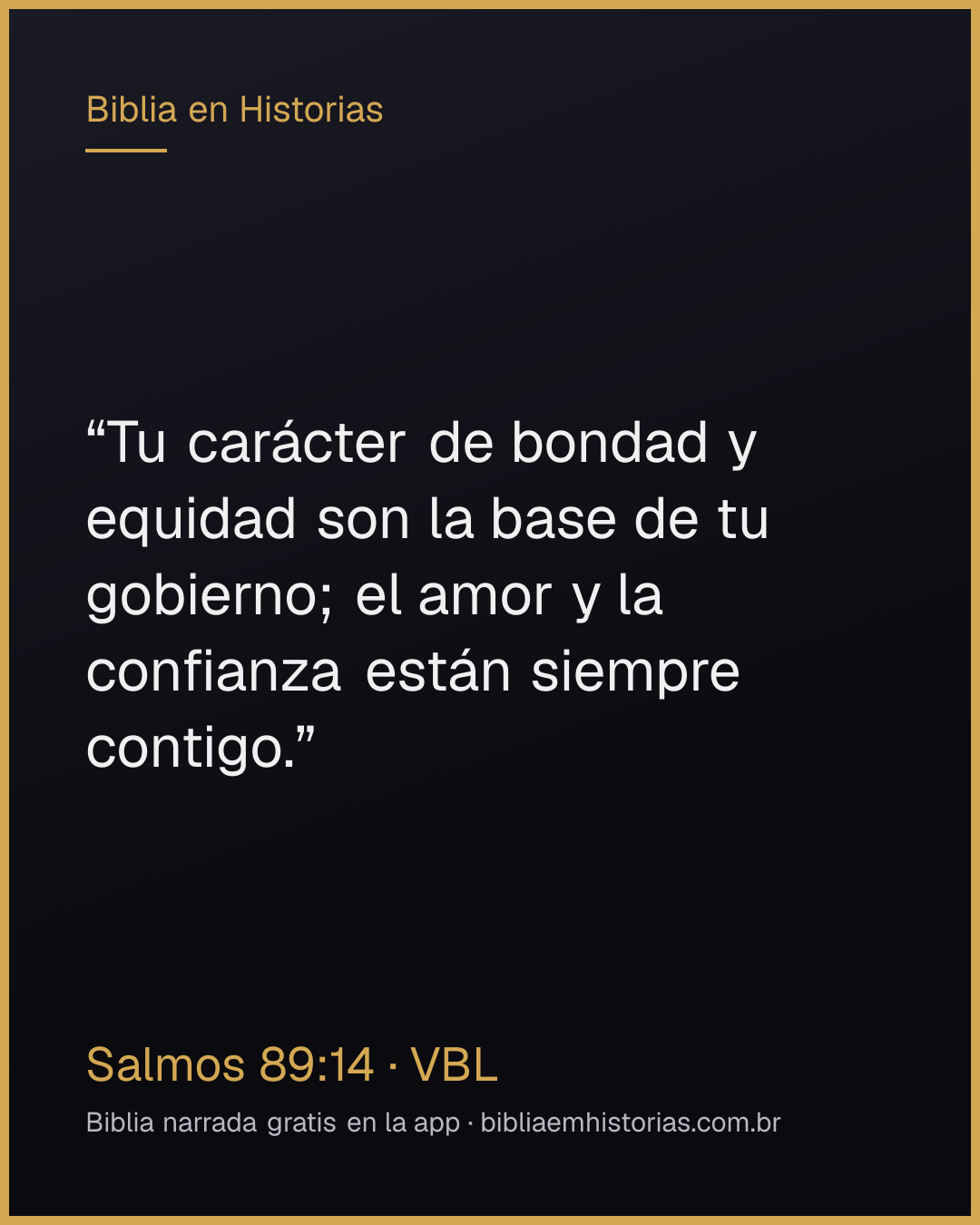Imagen del versículo Salmos 89:14 para compartir