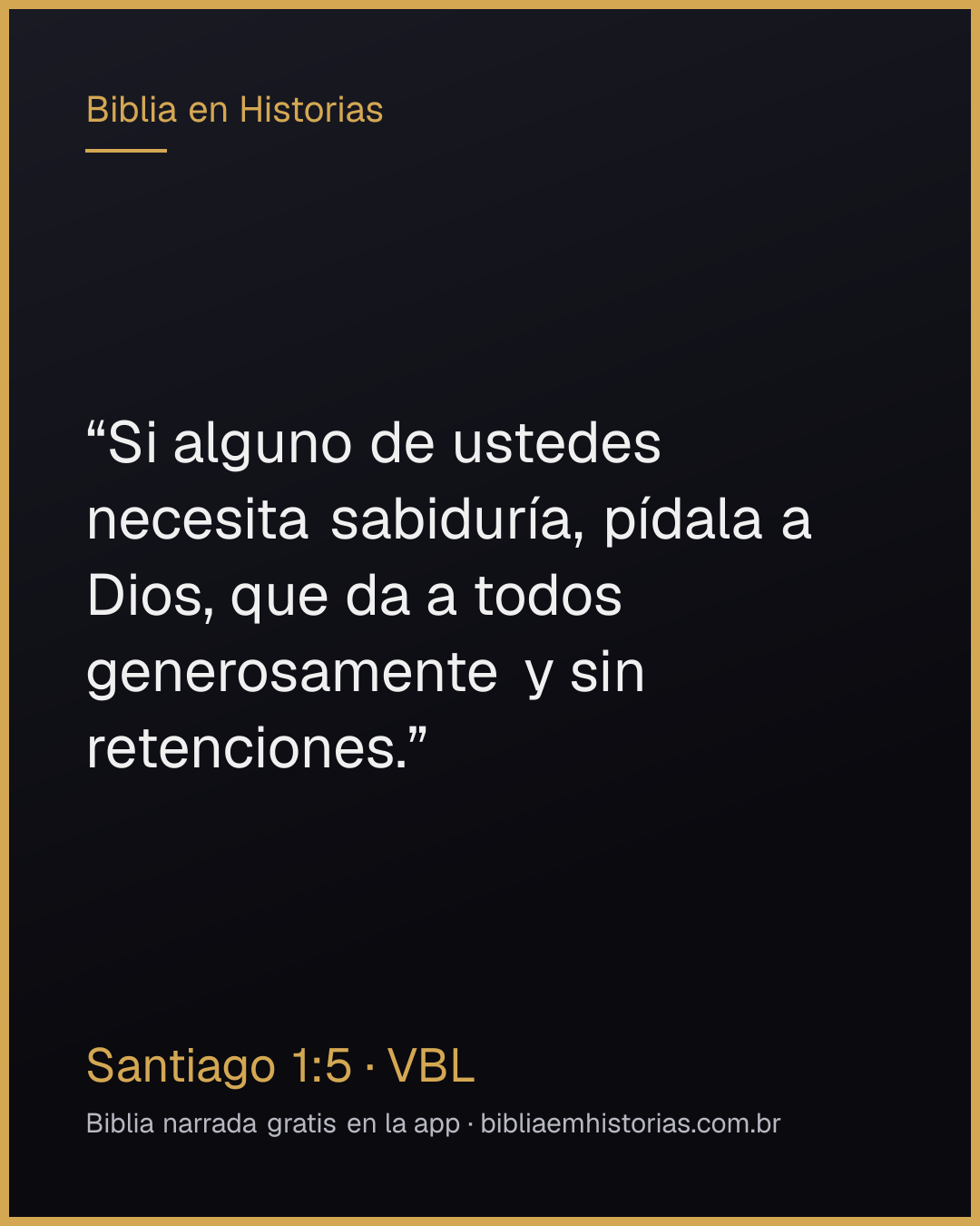 Imagen del versículo Santiago 1:5 para compartir