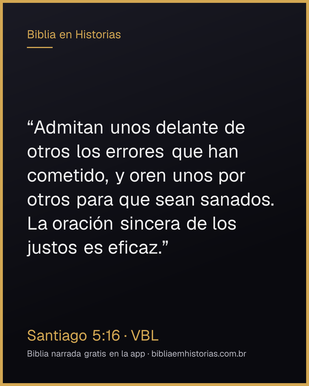 Imagen del versículo Santiago 5:16 para compartir