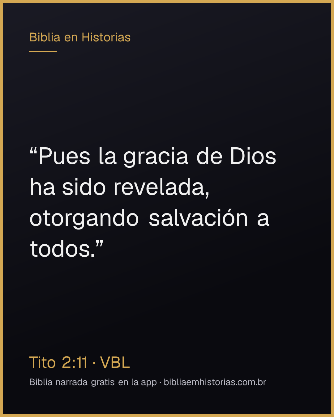 Imagen del versículo Tito 2:11 para compartir