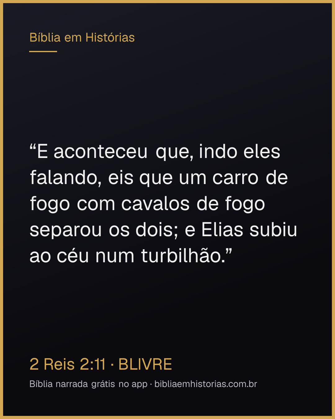Imagem do versículo 2 Reis 2:11 para compartilhar