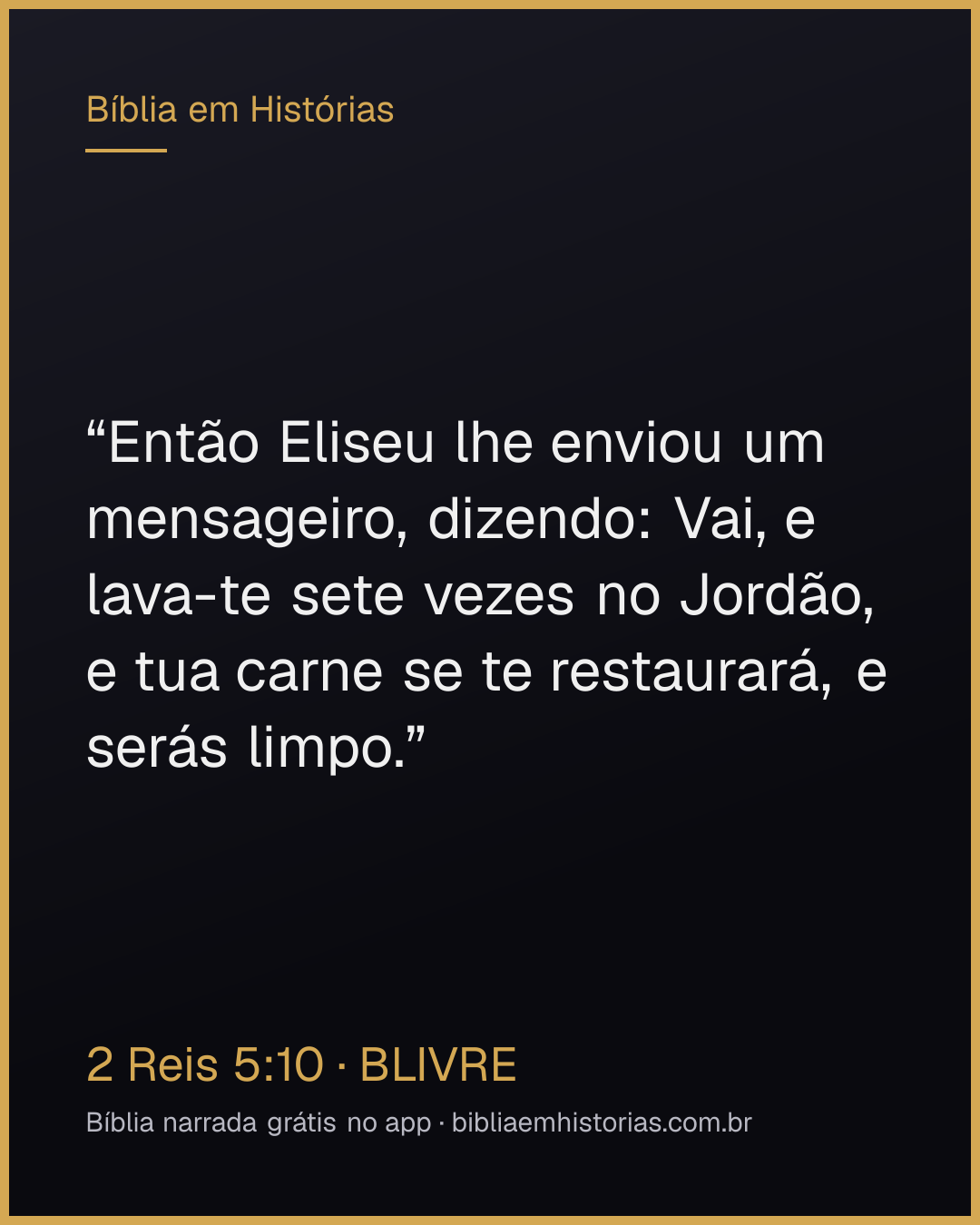 Imagem do versículo 2 Reis 5:10 para compartilhar