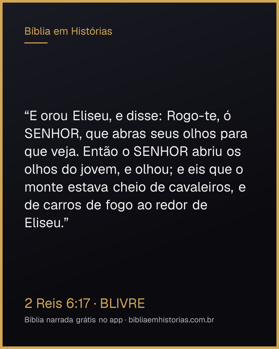 Imagem do versículo 2 Reis 6:17 para compartilhar