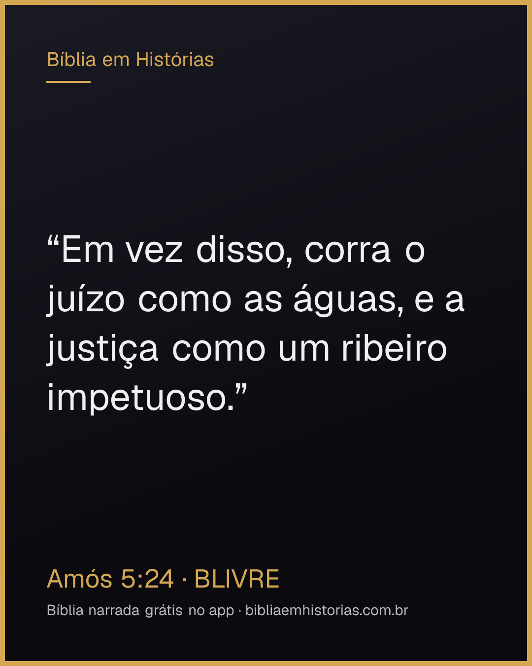 Imagem do versículo Amós 5:24 para compartilhar
