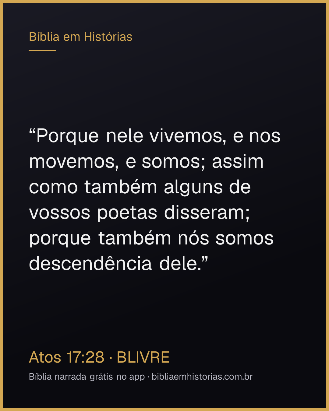 Imagem do versículo Atos 17:28 para compartilhar
