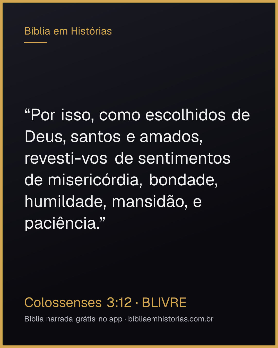Imagem do versículo Colossenses 3:12 para compartilhar