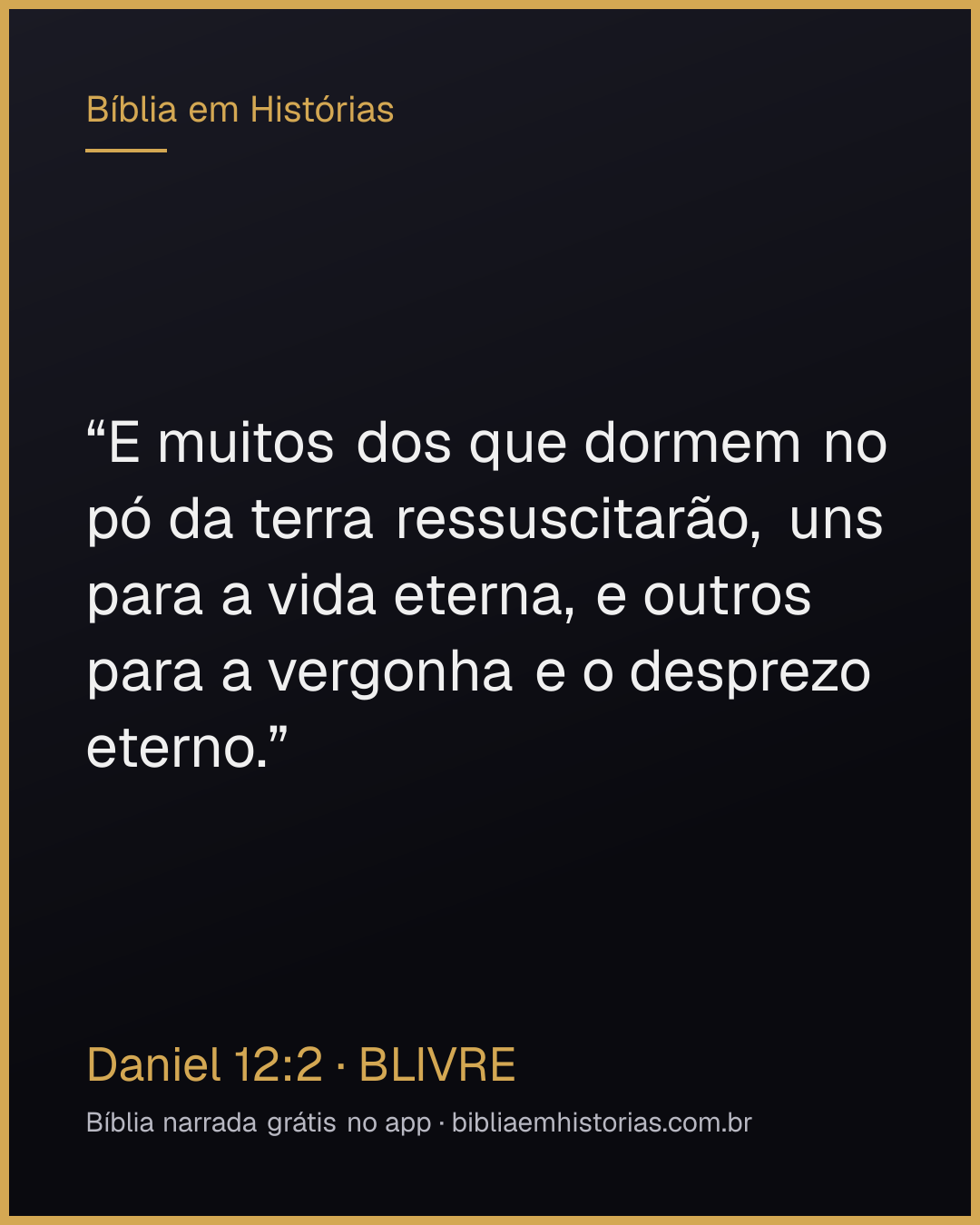 Imagem do versículo Daniel 12:2 para compartilhar