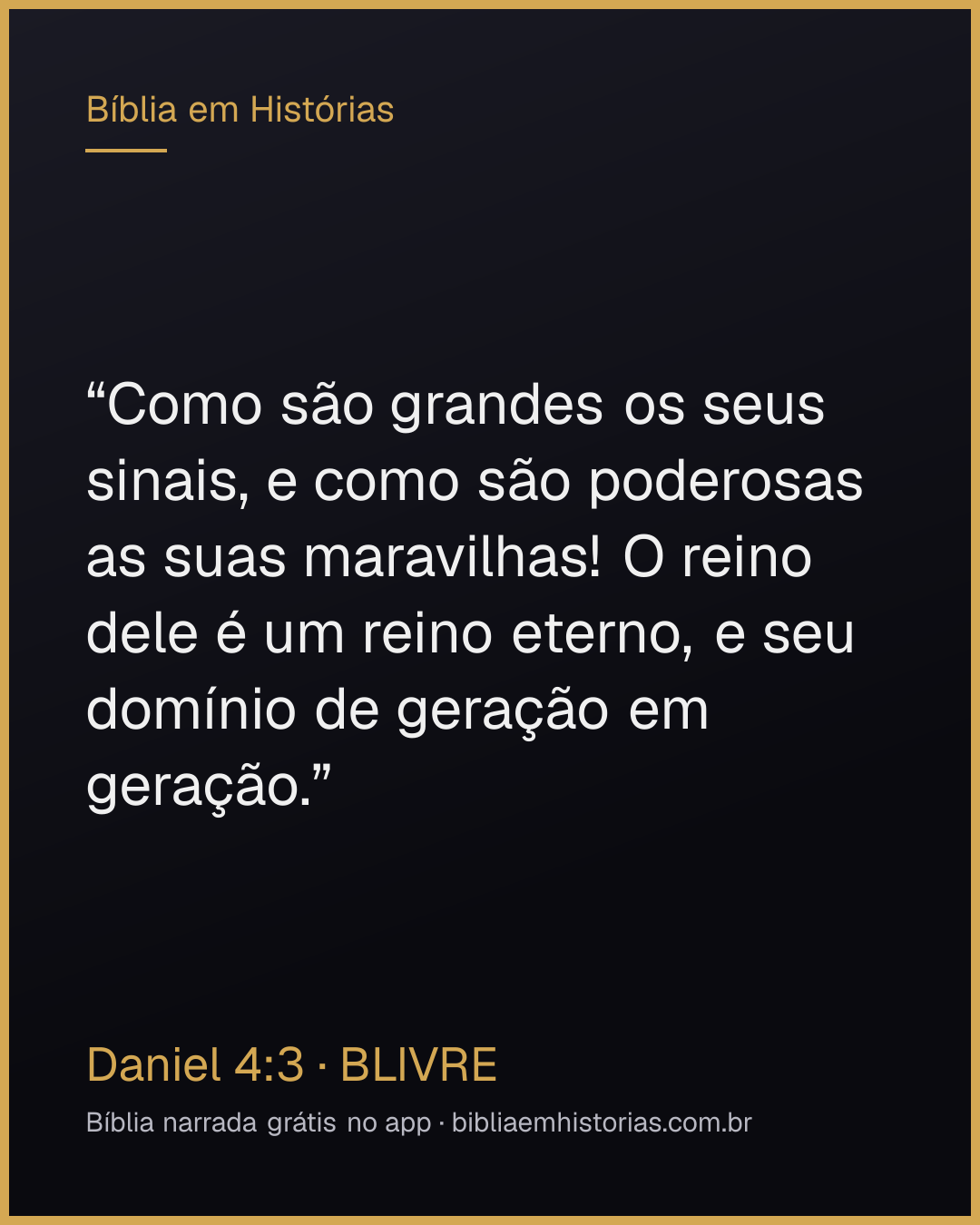 Imagem do versículo Daniel 4:3 para compartilhar