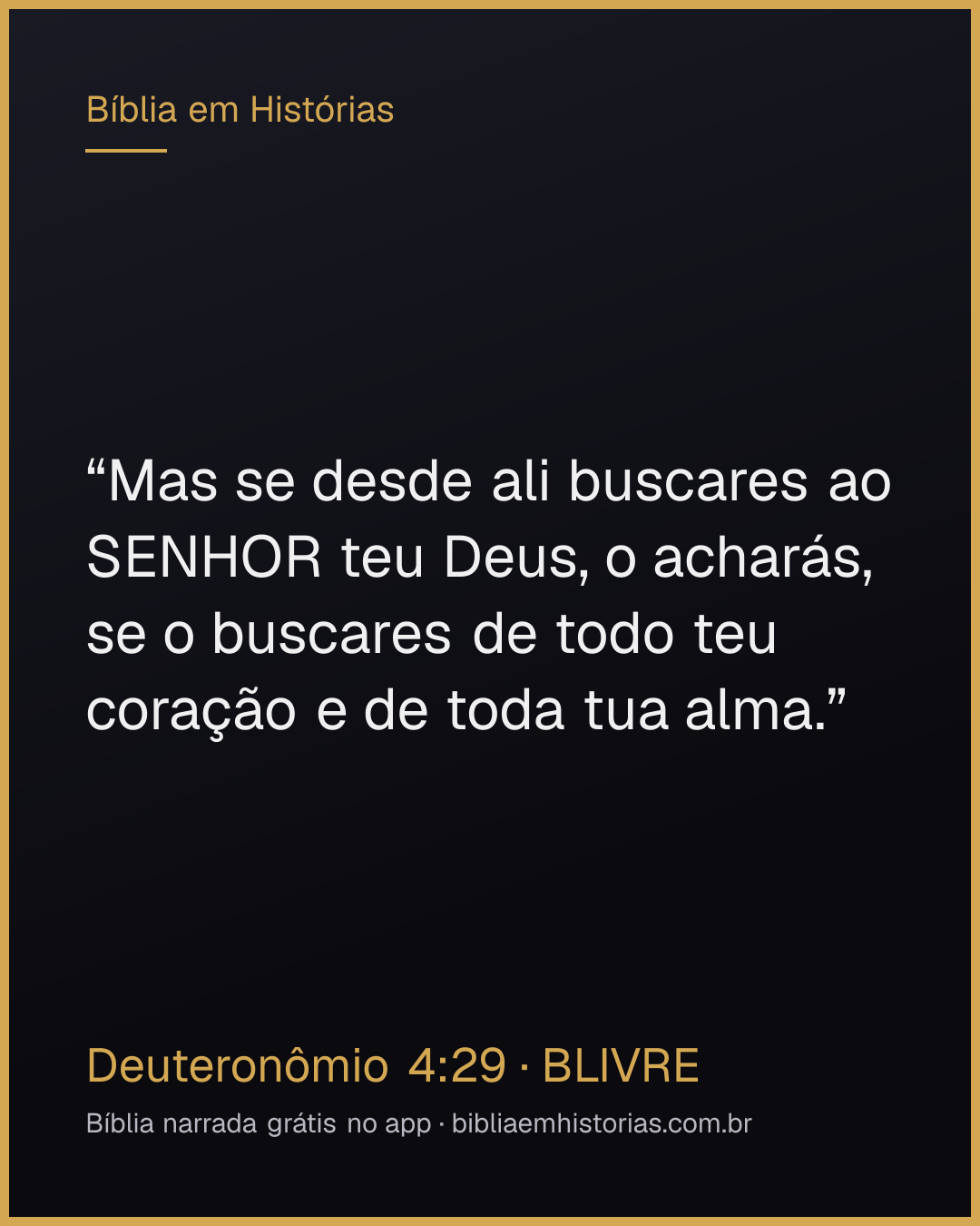 Imagem do versículo Deuteronômio 4:29 para compartilhar
