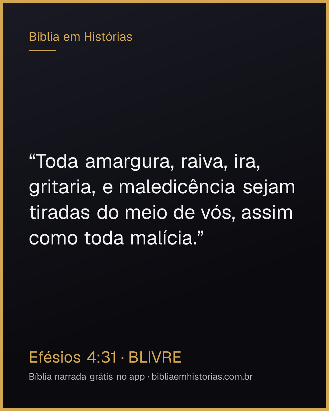Imagem do versículo Efésios 4:31 para compartilhar