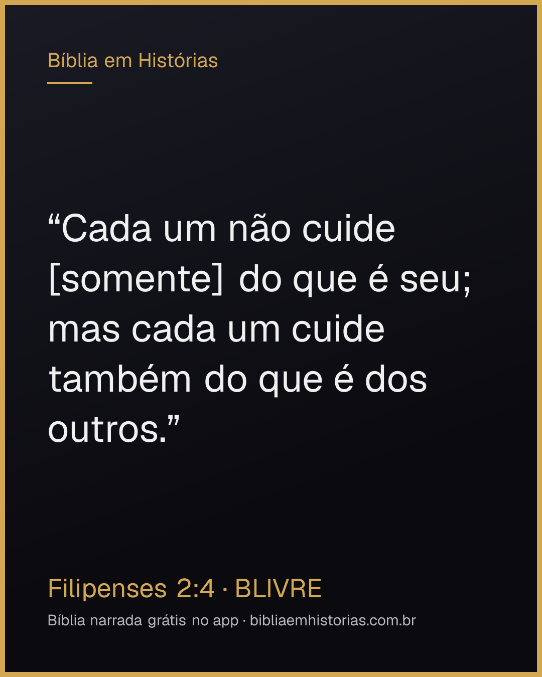 Imagem do versículo Filipenses 2:4 para compartilhar