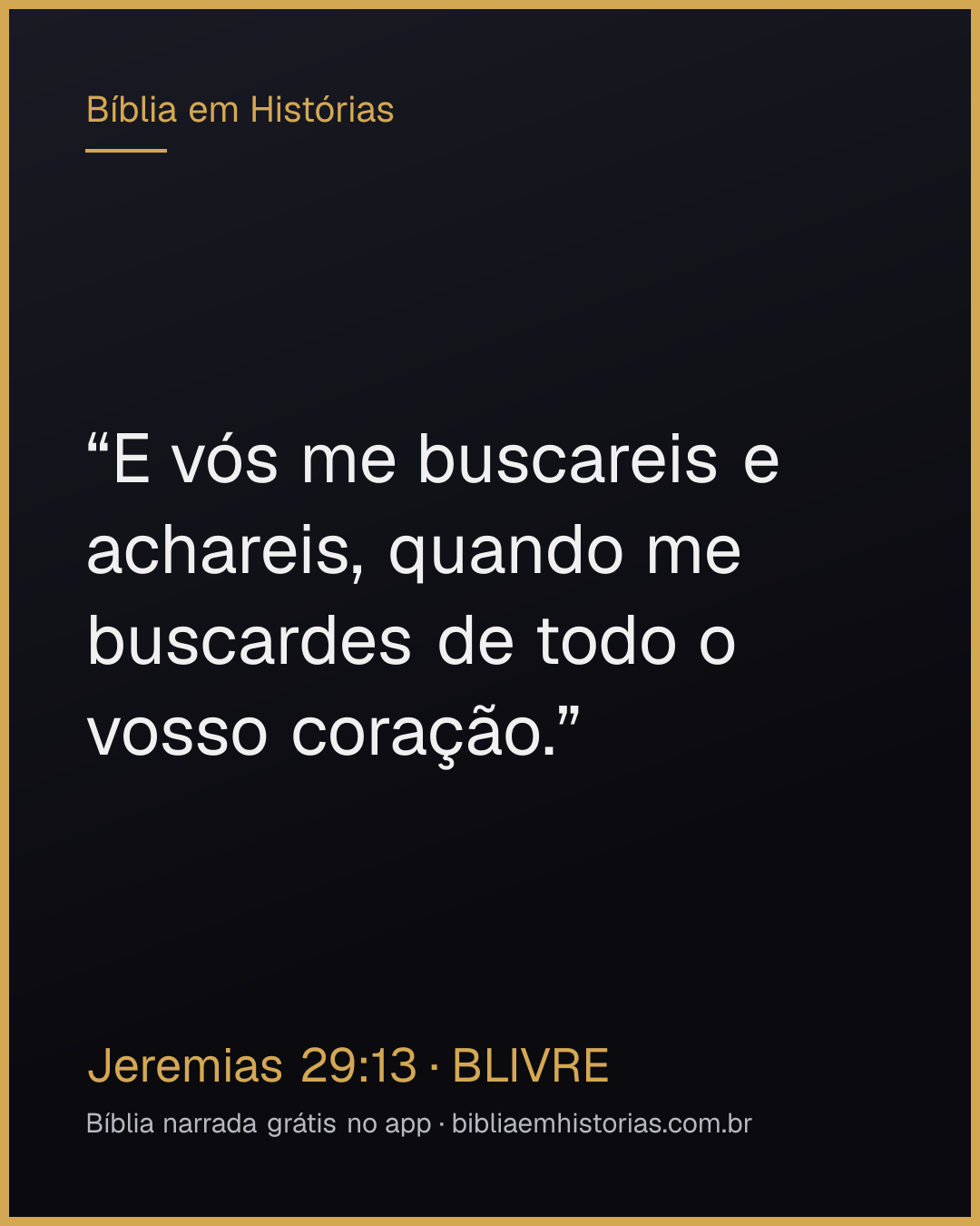 Imagem do versículo Jeremias 29:13 para compartilhar
