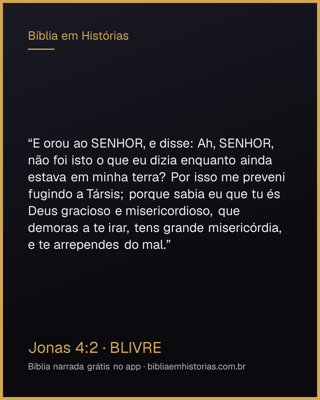 Imagem do versículo Jonas 4:2 para compartilhar