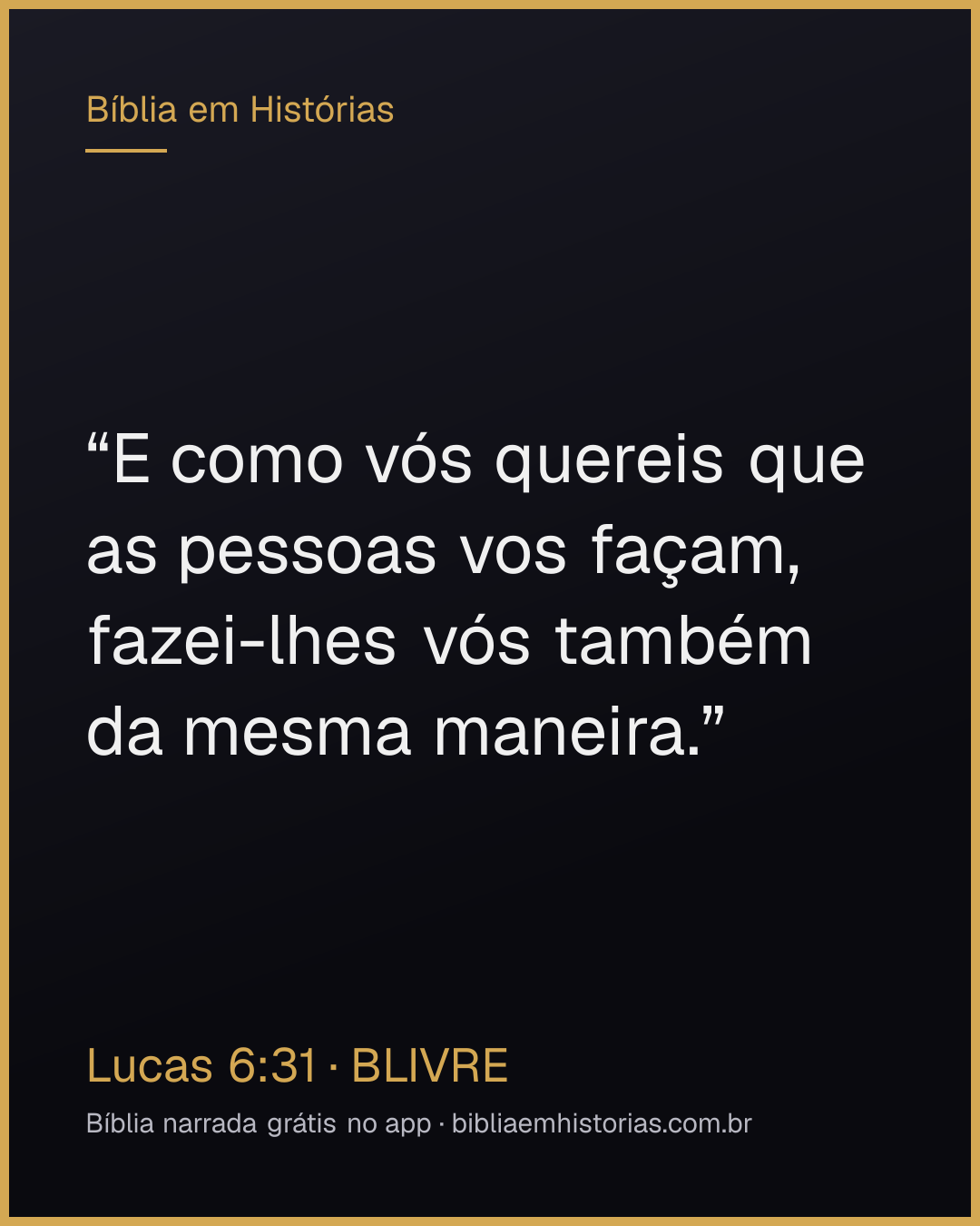 Imagem do versículo Lucas 6:31 para compartilhar