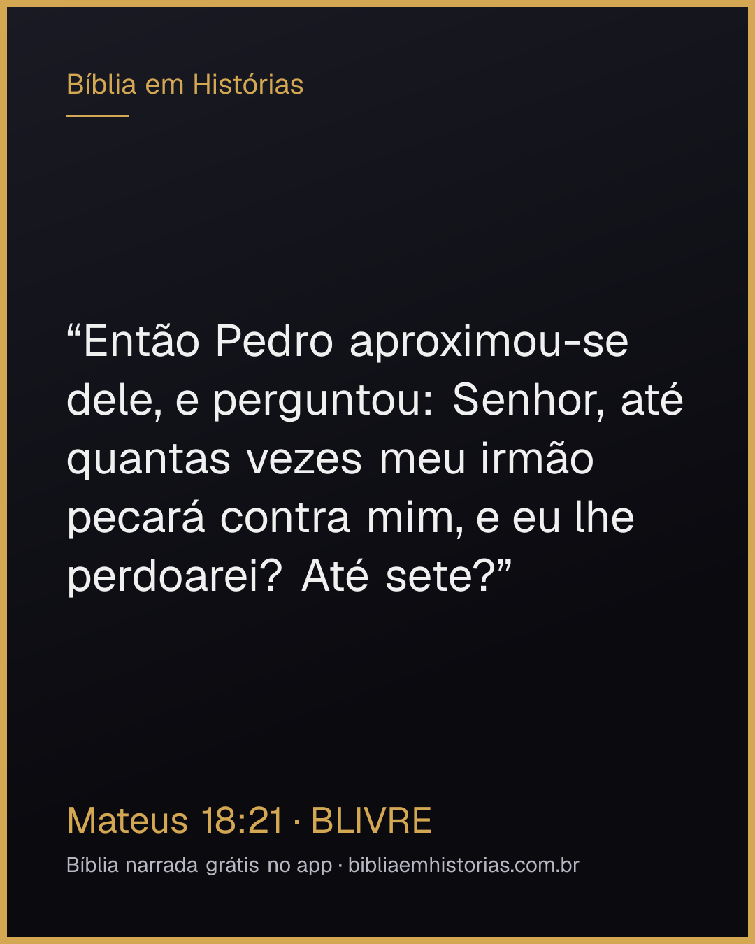 Imagem do versículo Mateus 18:21 para compartilhar