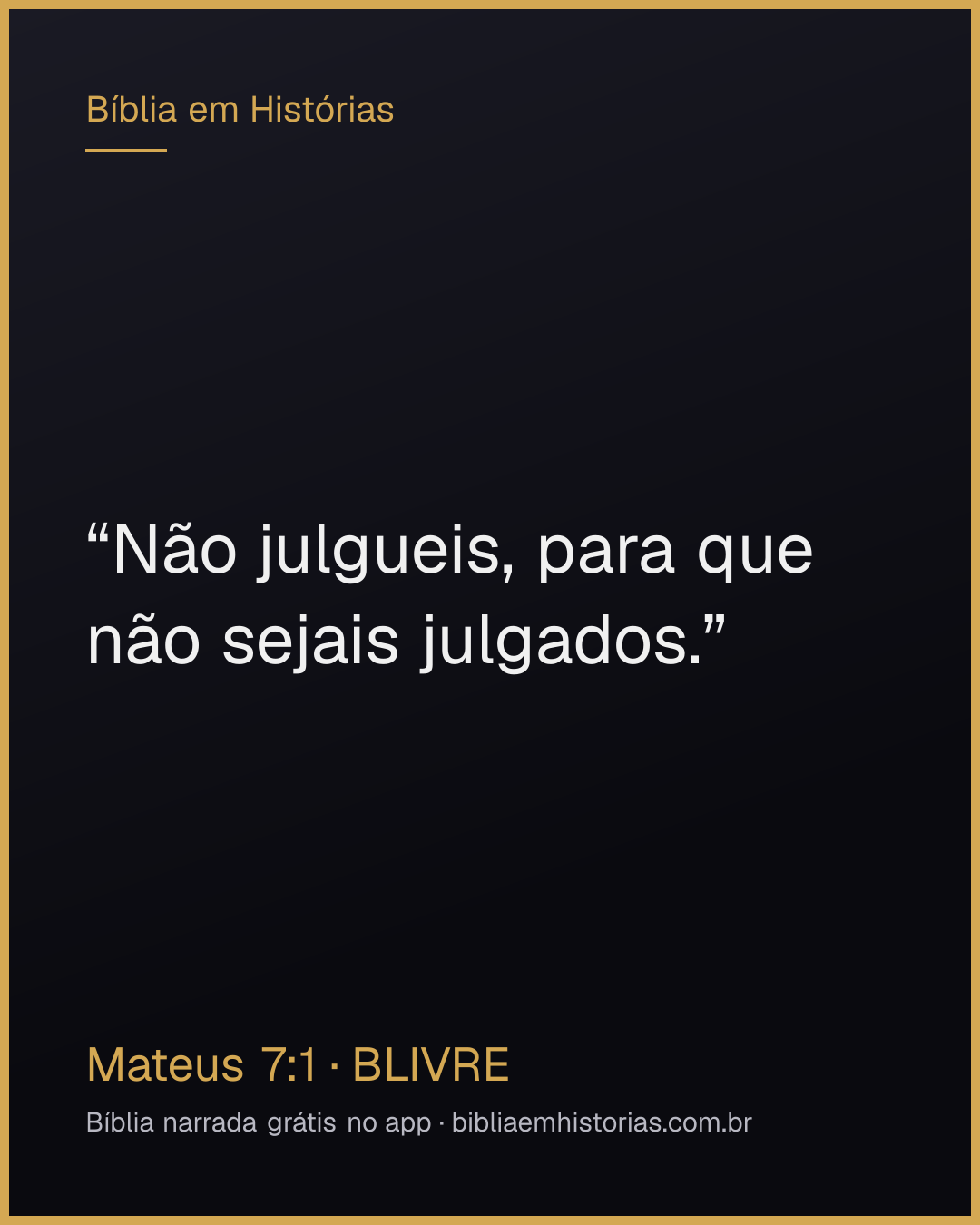 Imagem do versículo Mateus 7:1 para compartilhar