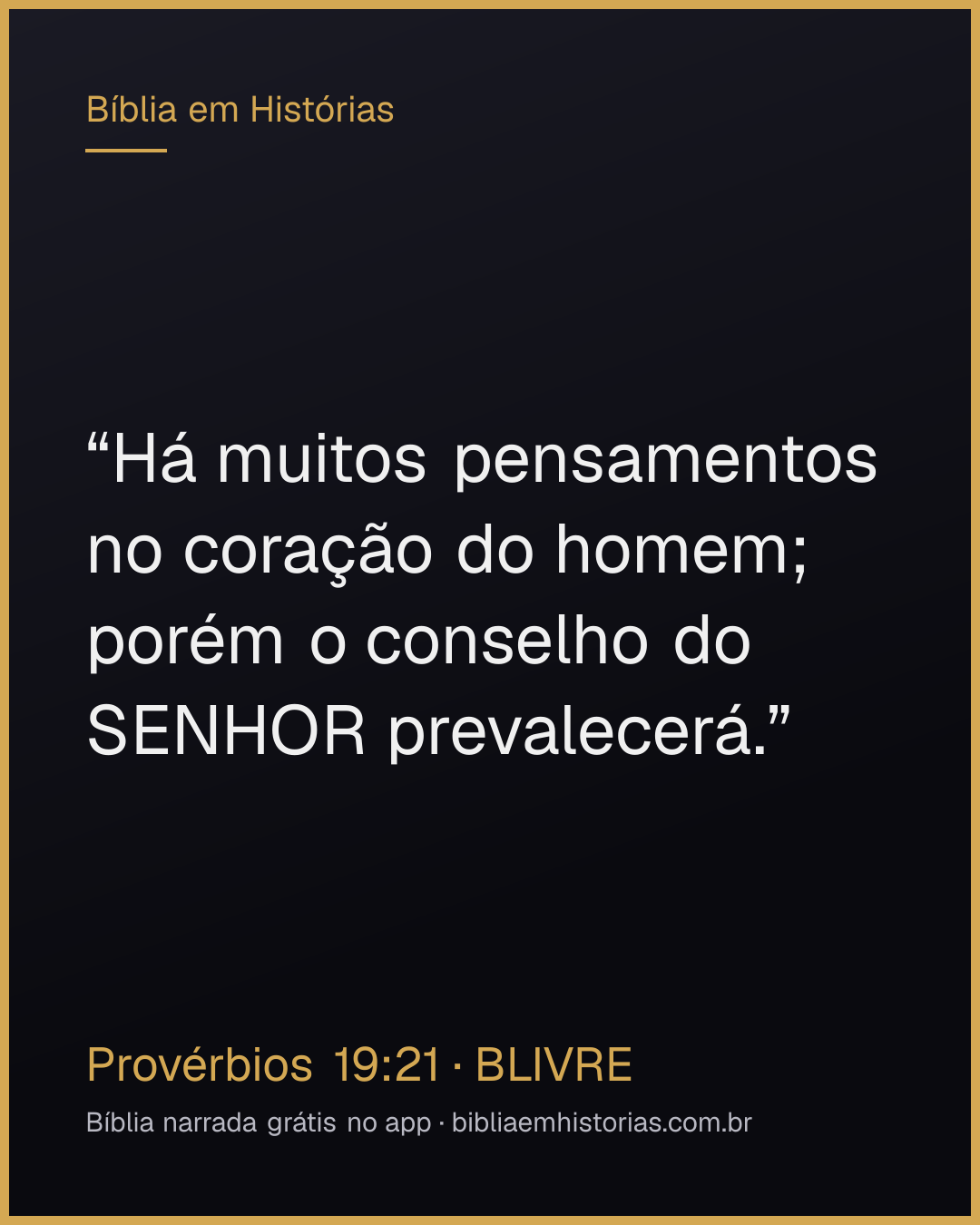 Imagem do versículo Provérbios 19:21 para compartilhar