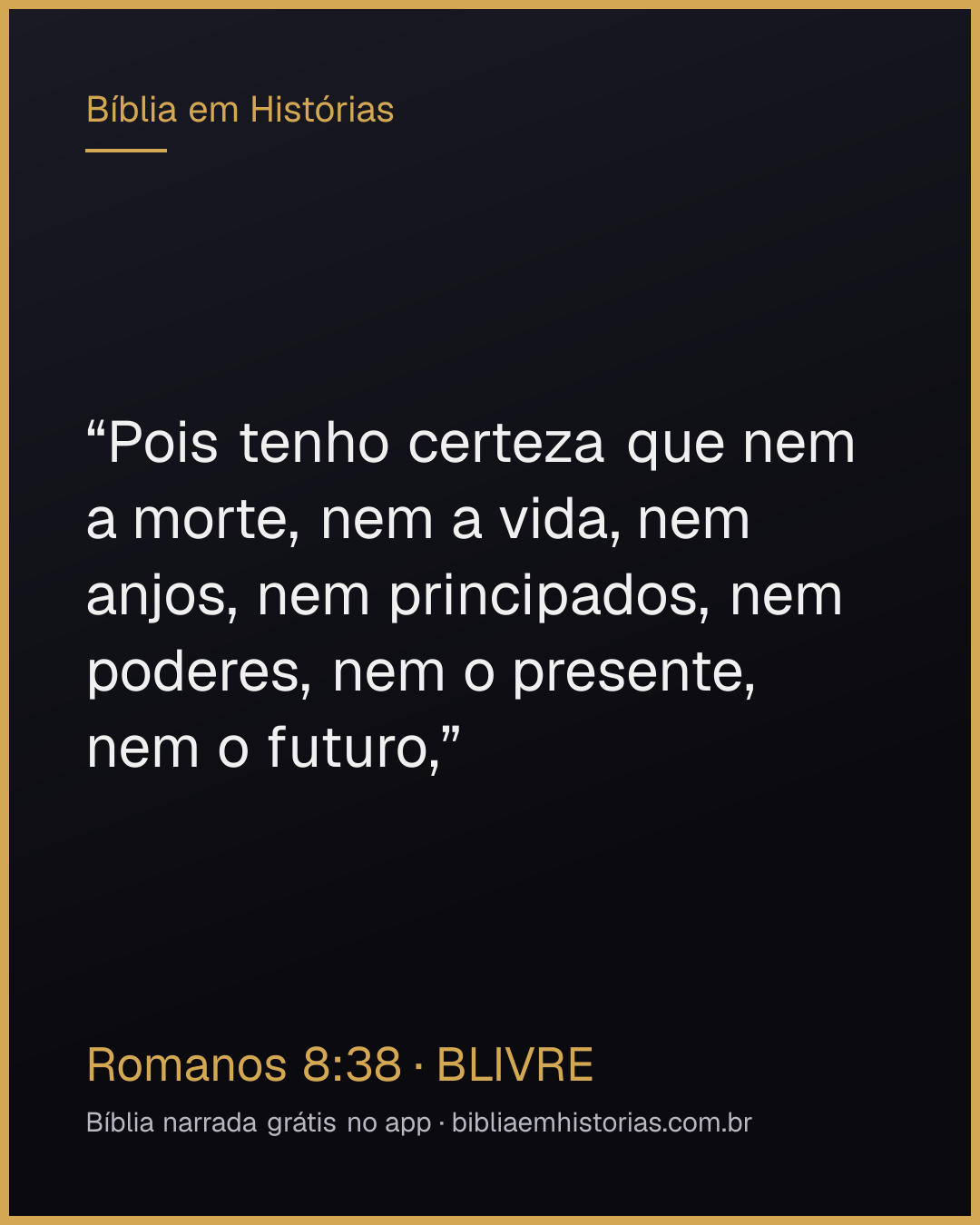 Imagem do versículo Romanos 8:38 para compartilhar