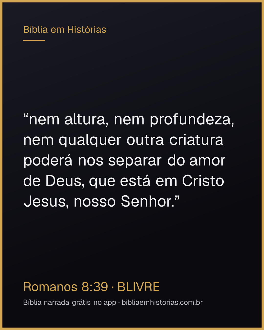 Imagem do versículo Romanos 8:39 para compartilhar