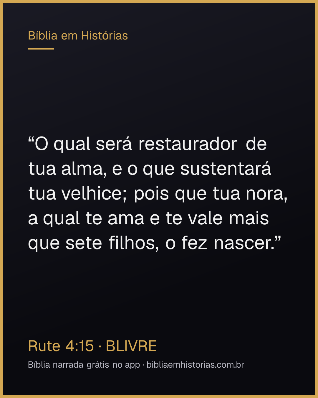 Imagem do versículo Rute 4:15 para compartilhar